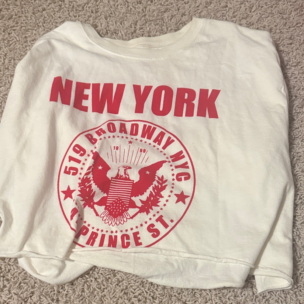 Brandy Melville New York crop top